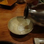 大塚 みや穂 - 三光正宗蛇形はお燗にします