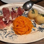 コンカ - 前菜三種盛り合わせ