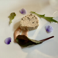 BISTRO FAVORI 代官山 - 茸のテリーヌ　トマトのムースリーヌ
