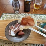 Karuizawa Ristorante Kobayashi - Homemade Prosciutto and Dried Persimmons