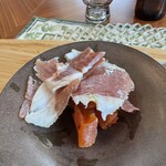 Karuizawa Ristorante Kobayashi - 自家製生ハムと干柿