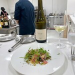 ドンブラボー - 炙り鰯とロザマリーナのサラダ＠2,970円  