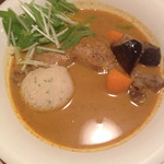 Sotomeshiyauddhinoto - チキンのスープカレー