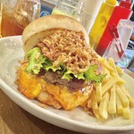 ブラックプール ハンバーガー カフェ - テキサスバーガー