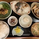 和楽亭 澤 - 日替り定食 3点盛り 1,000円