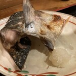 和楽亭 澤 - 鯖の塩焼き