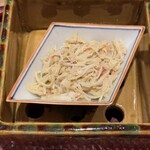 すし 良月 - 越前蟹の蒸し寿司