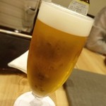 KAZUSA - 生ビール
                        
                        エビスでした。
