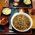 山形屋 - 小うな丼セット(麺は大盛)