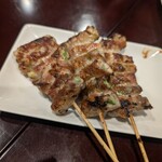 比内地鶏本格焼酎 海舟 - アスパラ巻串(塩)