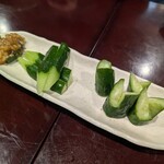 比内地鶏本格焼酎 海舟 - もろきゅう