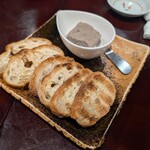 比内地鶏本格焼酎 海舟 - レバパテ