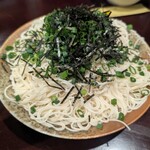 比内地鶏本格焼酎 海舟 - 〆素麺