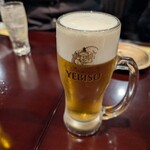 比内地鶏本格焼酎 海舟 - 生ビール