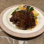 グリルニューコトブキ - 牛ヒレ肉あみ焼きスペシャル定食