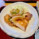 凛 - しょうが焼き定食の豚のあつみ❗️
