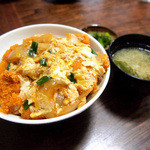 明石食堂 - カツ丼　700円