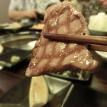 京松蘭 - 上タンは塩だけでどうぞ～～