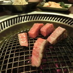 京松蘭 - 周囲だけを軽く焼いて食べるのがお勧めだ。