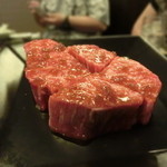 京松蘭 - 見よ、この肉厚のヘレを。。。サシを。。。