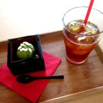 抹茶アイスぜんざいセット！(2014,06/15)