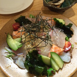 イザカヤ ヨンゼロキューサン - 海鮮サラダ（一人用サイズ）