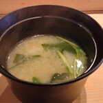すしやのたい悟 - 味噌汁