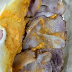 クバーノクバーノ - 中はこんな感じ  肉がてんこ盛りです