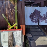 高瀬 - フグの暖簾  入り口