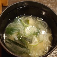 花かぐら - わかめと豆腐とお葱のお味噌汁