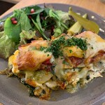 グラフトンエスプレッソアンドイータリー - 料理写真:７種の野菜と３種のチーズのベジタブルラザニア