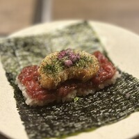 USHIGORO S. SHINJUKU - 山口県産甘鯛とシンシンの手巻き