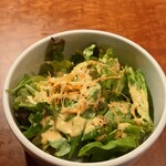 炭焼きステーキHIUCHI - サラダでーす。