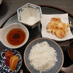 京都祇園 八坂圓堂 - 私のかき揚げ御飯