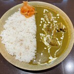 けらら - 限定のほうれん草のチキンカレー