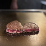 名駅 鉄板焼き 森本Ｘ Premium - フィレとサーロイン