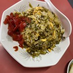 東海苑 - 初高菜チャーハン　他のお客様もか高菜セレクト率高め？