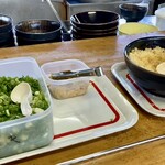 讃岐うどん　おおまえ - 薬味はカウンターにあり