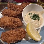 オイスターバルSteam - 牡蠣フライ5個800円