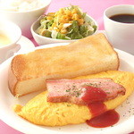 ふっくらとろとろオムレツが主役！ 朝食にぴったりのオムレツセット