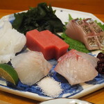 鮨 ひでぞう - お造り盛り合わせ
