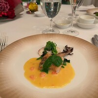 ベラ・ルーサ - 白身魚のムニエルブールブランソースと菜花のブルーテ~春を感じながら~