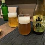 蕎麦前 中手 とうは - ドリンク