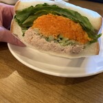 sandwich and coffee me・me - ツナキャロット