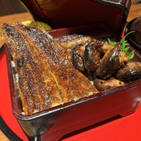 炭焼 うな富士 有楽町店 - 肝付鰻重