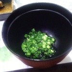 かがやき - (6/21)こちらにスープを入れて、つけ麺のようにして食べます