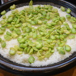 宇豆基野 - 天豆ご飯