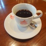 斎藤コーヒー店 - ブラウンゴールド(最初に写真忘れて一口飲んだ後です)