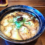 らーめん晴れるや - 豚こつこってり+チャーシュー（2025.1）