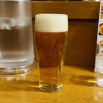 麺飯食堂 なかじま - ヱビス生ビール (中) 530円
      2025年2月5日